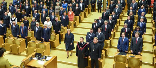 Первое заседание нового правительства - Sputnik Литва