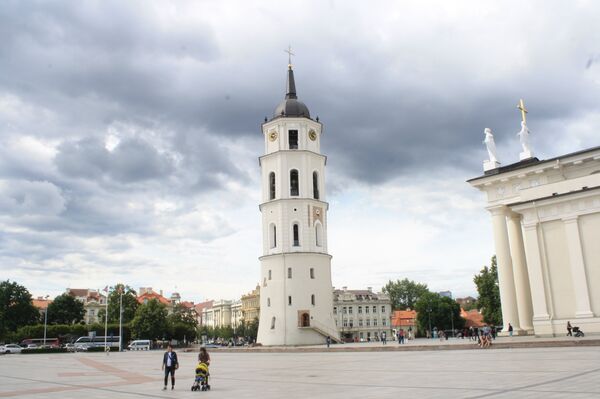 Кафедральная площадь Кафедральная площадь - Sputnik Литва