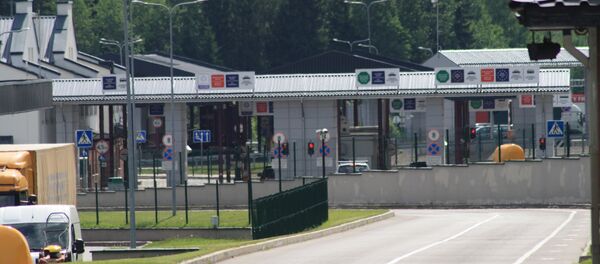 КПП Мядининкай КПП Мядининкай - Sputnik Литва