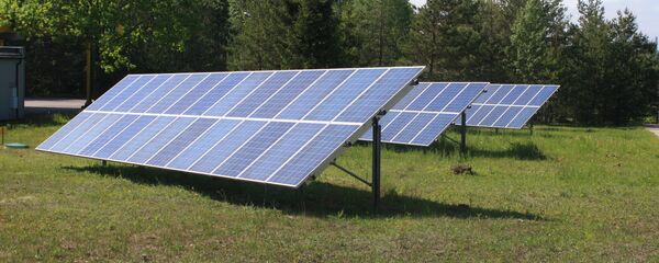 Солнечные батареи, архивное фото - Sputnik Литва