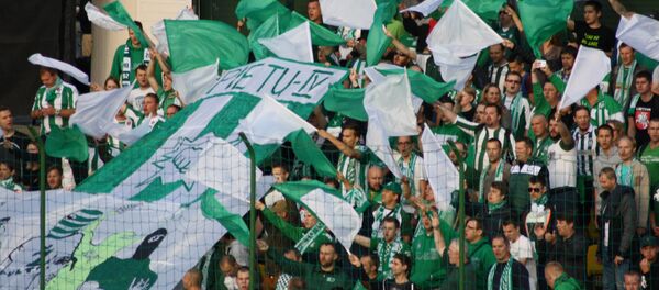 Трибуна фанатов Жальгириса - Sputnik Литва