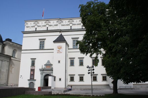 Дворец Правителей на Кафедральной площади Вильнюса - Sputnik Литва