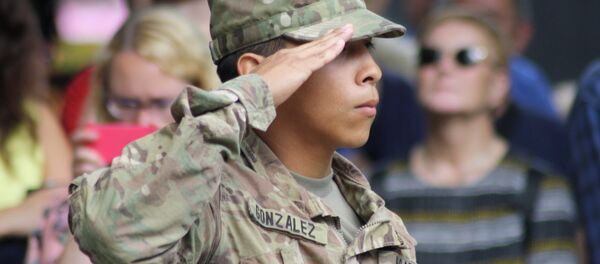 Солдат армии США Солдат армии США - Sputnik Lietuva