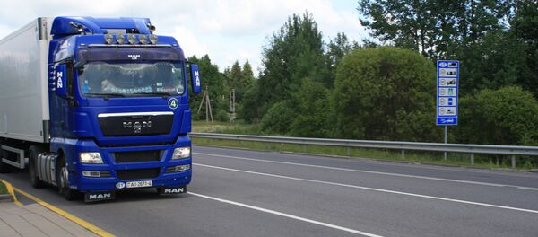 Фура на трассе Фура на трассе - Sputnik Lietuva