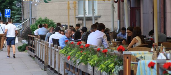 Вильнюс кафе Субмарина - любимое место сотрудников и депутатов Сейма и журналистов Вильнюс кафе Субмарина - любимое место сотрудников и депутатов Сейма и журналистов - Sputnik Литва