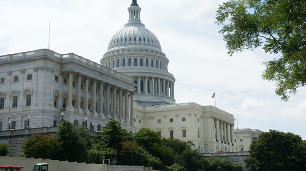 Здание Сената в США, архивное фото - Sputnik Литва