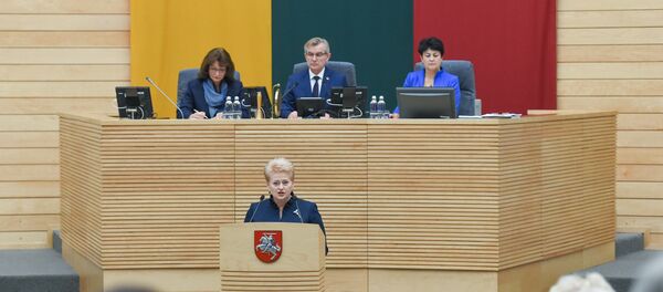 Президент Даля Грибаускайте - Sputnik Lietuva