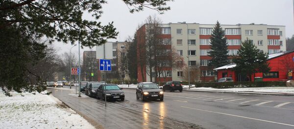 Микрорайон Каролинишкес зимой - Sputnik Литва