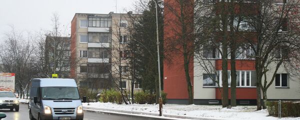 Микрорайон Каролинишкес зимой Микрорайон Каролинишкес зимой - Sputnik Литва