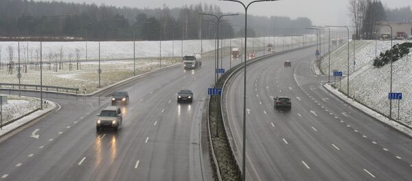 Вильнюсская объездная дорога в районе Каролинишкес - Sputnik Литва