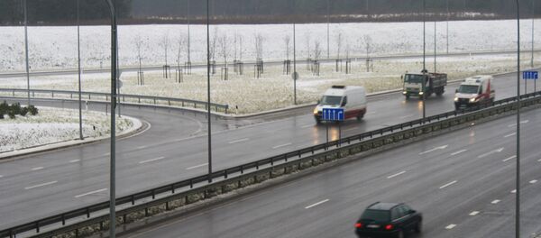 Вильнюсская объездная дорога в районе Каролинишкес Вильнюсская объездная дорога в районе Каролинишкес - Sputnik Lietuva