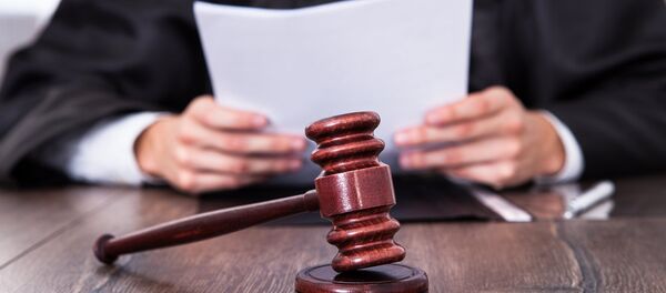 Судья выносит решение, архивное фото - Sputnik Литва