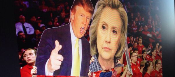 Хиллари Клинтон и Дональд Трамп - Sputnik Литва