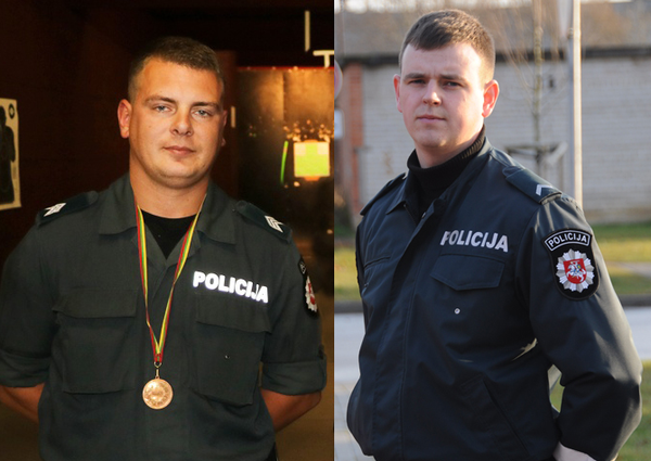 Айдас Кармонас и Эрнестас Стонкус Айдас Кармонас и Эрнестас Стонкус - Sputnik Литва