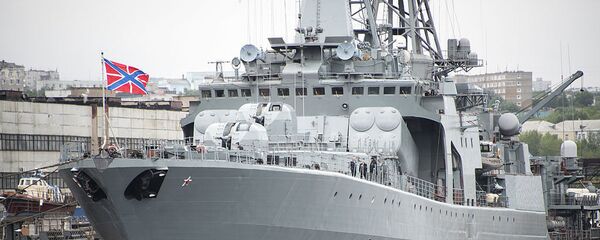 Российский корабль Вице-адмирал Кулаков - Sputnik Литва