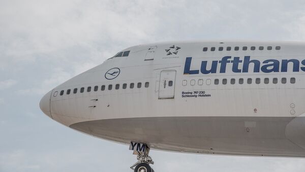 Самолет компании Lufthansa - Sputnik Литва