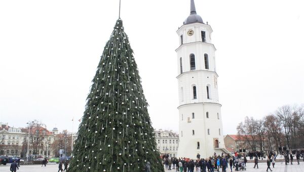 Рождественская елка в Вильнюсе - Sputnik Lietuva