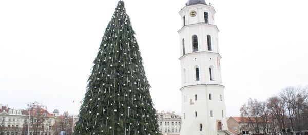 Рождественская елка в Вильнюсе - Sputnik Литва