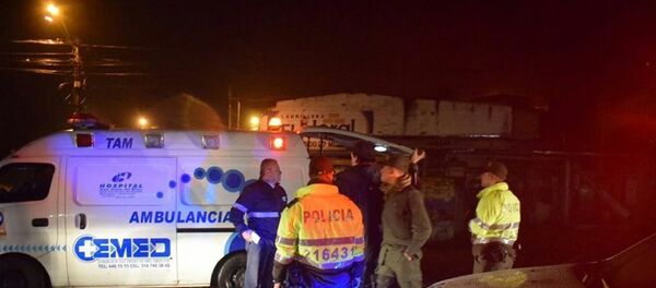 На месте авиакатастрофы в Колумбии - Sputnik Литва