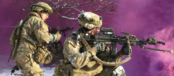 Солдаты армии Литвы на учениях - Sputnik Lietuva