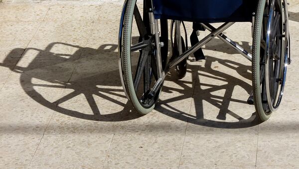 Инвалидная коляска, архивное фото - Sputnik Литва
