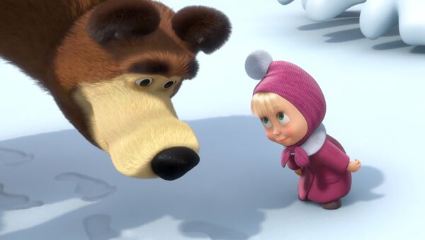 Кадр из мультфильма Маша и медведь - Sputnik Литва