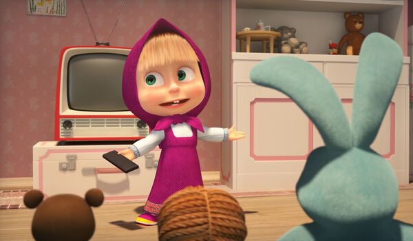 Кадр из мультфильма Маша и медведь - Sputnik Литва