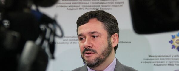 Чрезвычайный и полномочный посол литовской республики Андрюс Пулокас - Sputnik Литва