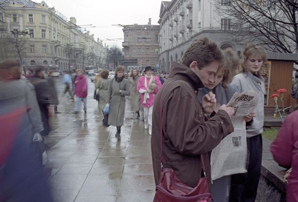 На улицах города Вильнюса - Sputnik Литва