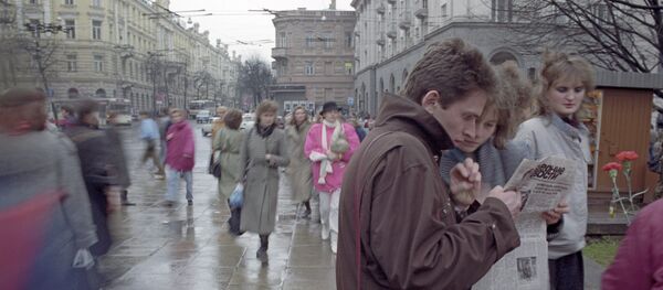 На улицах города Вильнюса На улицах города Вильнюса - Sputnik Литва