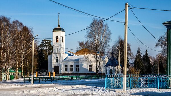Православная церковь, в которой долгое время проводились лютеранские службы - Sputnik Литва