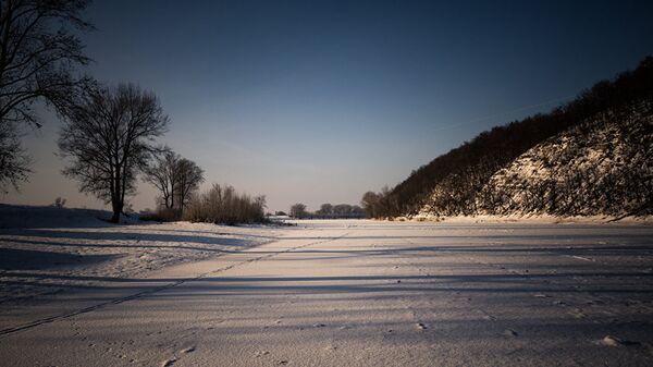 Лед на реке Белой - Sputnik Литва