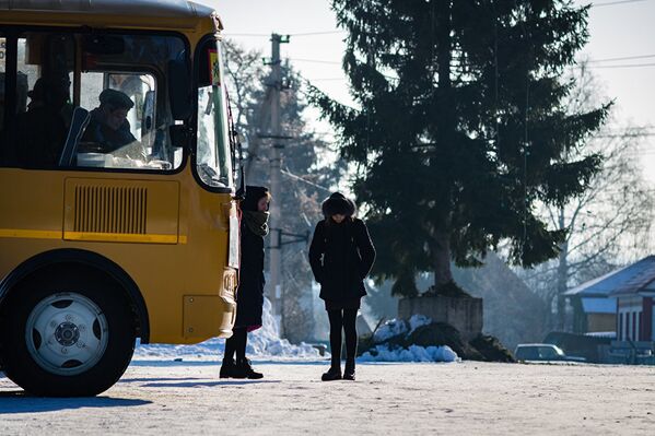 В ожидании автобуса - Sputnik Литва