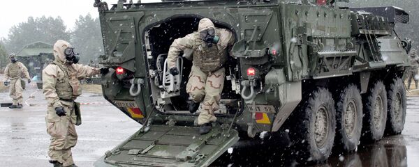 Военные учения НАТО Operation Summer Shield на полигоне Адажи в Латвии - Sputnik Литва