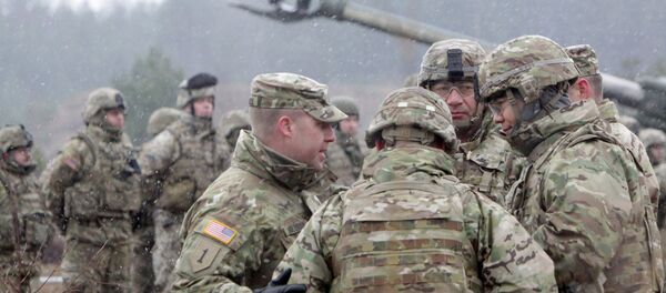 Военные учения НАТО Operation Summer Shield на полигоне Адажи в Латвии - Sputnik Литва