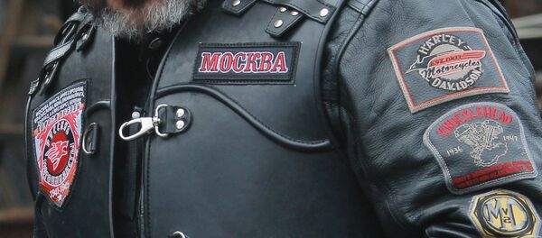 Мотоциклист Ноачных волков Мотоциклист Ноачных волков - Sputnik Литва