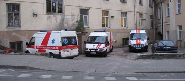 Машины скорой помощи в Вильнюсе Машины скорой помощи в Вильнюсе - Sputnik Lietuva