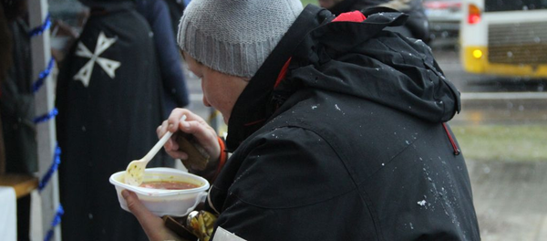 Акция Малтийский суп в Шяуляе Акция Малтийский суп в Шяуляе - Sputnik Lietuva