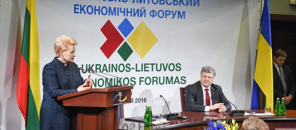 Украинско-литовский экономический форум Украинско-литовский экономический форум - Sputnik Lietuva