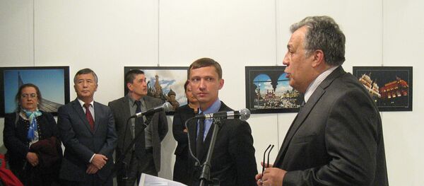 Бывший посол России в Турции Андрей Карлов - Sputnik Литва