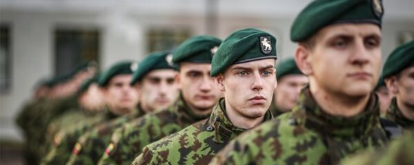 Призывники литовской армии - Sputnik Литва