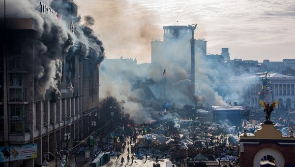 Ситуация в Киеве, архивное фото - Sputnik Литва