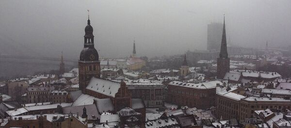 Метель в Риге, архивное фото - Sputnik Литва