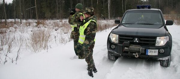 Сотрудники Службы охраны государственной границы Сотрудники Службы охраны государственной границы - Sputnik Lietuva
