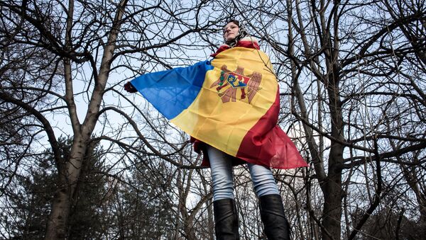 Флаг Молдавии, архивное фото - Sputnik Литва