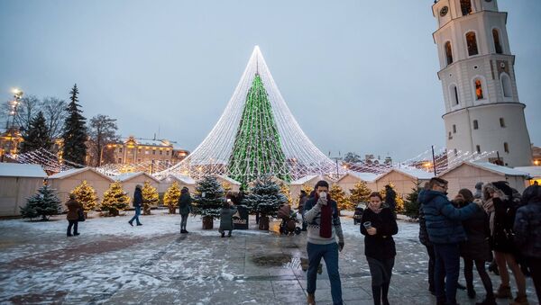 Рождественский городок в Вильнюсе - Sputnik Lietuva