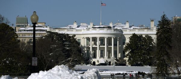 Белый дом зимой Белый дом зимой - Sputnik Литва