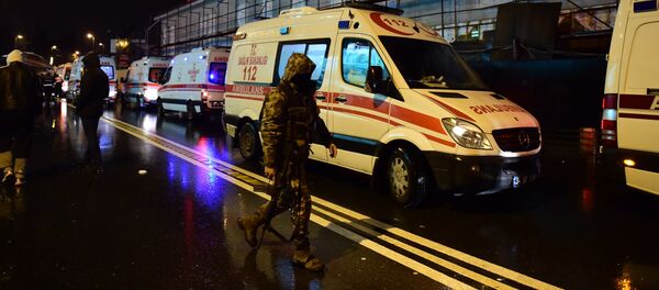 На месте теракта в Стамбуле - Sputnik Литва