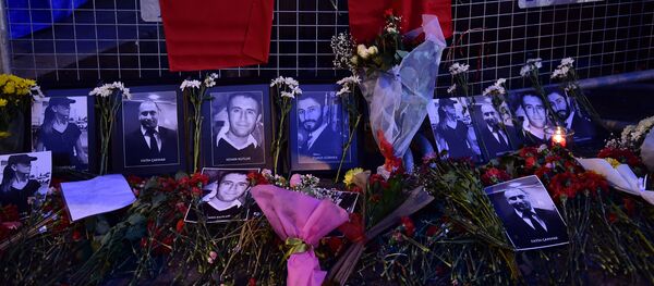 На месте теракта в Стамбуле - Sputnik Литва