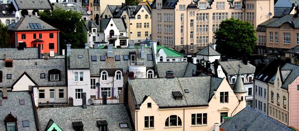 Город в Норвегии Город в Норвегии - Sputnik Литва